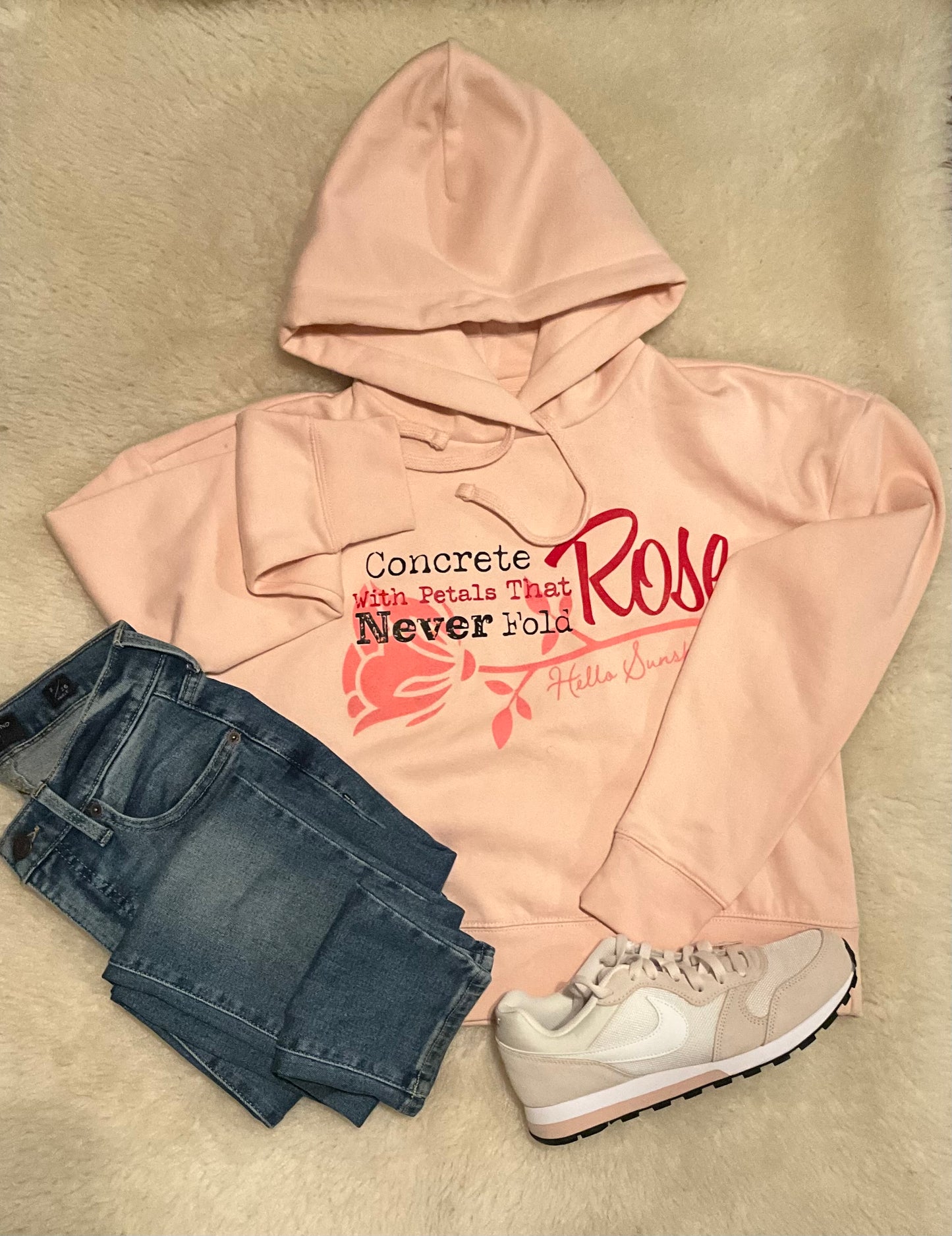 Hello Sunshine Crop Top Hoodie